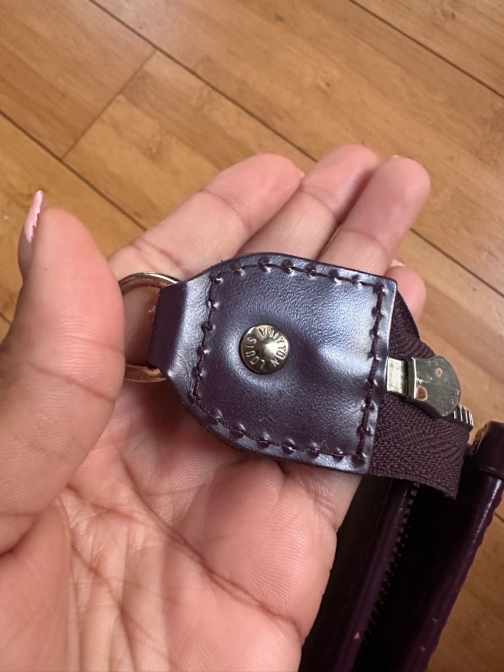 Louis Vuitton Structured Shoulder Bag in Deep Purple - Picture 13 of 16